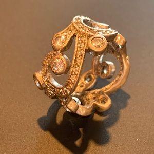 Size 5.5 Sterling 925 eternity ring. Very unique and well made